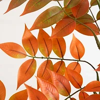 Nearly Natural 4' Orange Sumac Artificial Tree