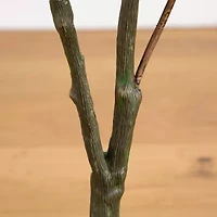 Nearly Natural 4' Orange Sumac Artificial Tree