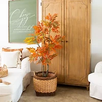 Nearly Natural 5' Green Sumac Artificial Tree