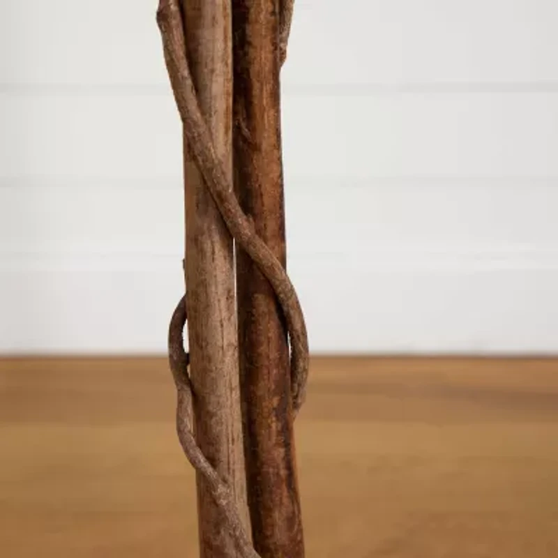 Nearly Natural 5' Orange Vibrant Maple Artificial Tree