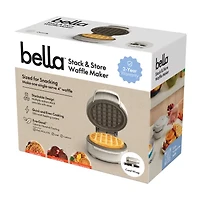 bella Stack & Store Mini Waffle Maker, Fits-anywhere™ kitchenware