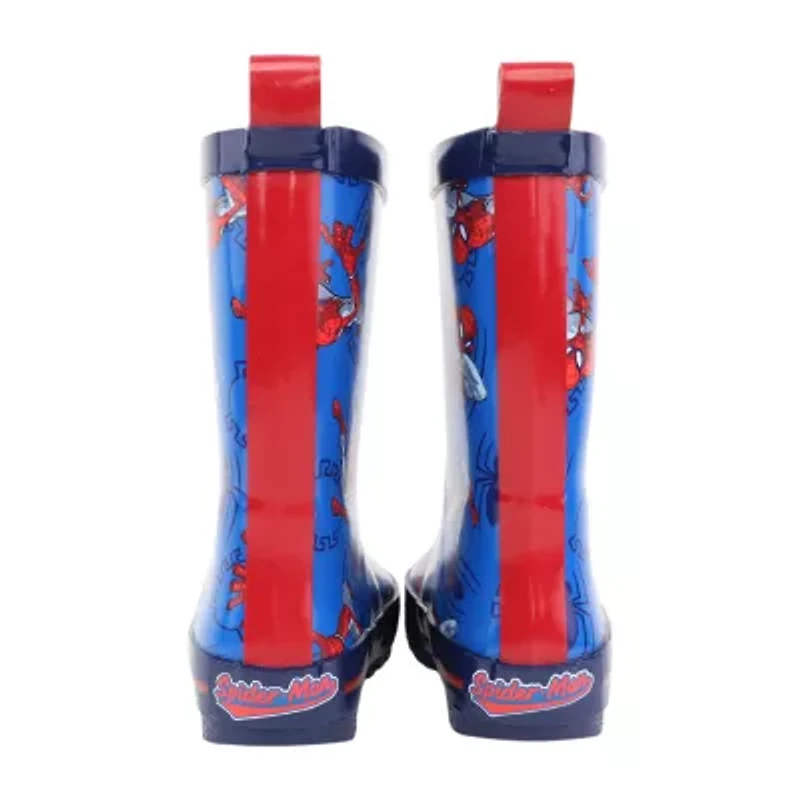 Disney Collection Little Kids Boys Spiderman Rain Boots