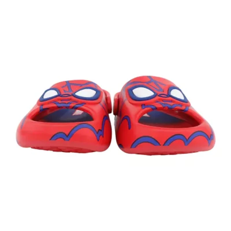 Disney Collection Boys Spiderman Slide Sandals