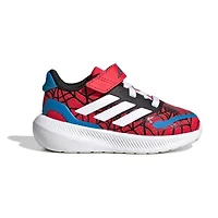 adidas Run Falcon Spider-Man El Toddler Boys Running Shoes Spiderman