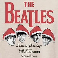 Womens Juniors Crew Neck Short Sleeve Regular Fit The Beatles Graphic T-Shirt