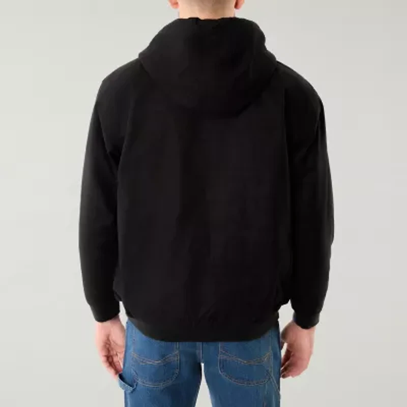 Smiths Workwear Mens Hooded Midweight Bomber Jacket