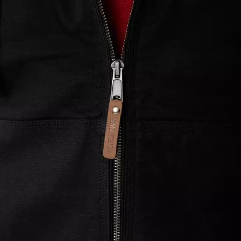Smiths Workwear Mens Hooded Midweight Bomber Jacket