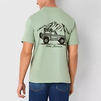 Buckhorn River Mens Crew Neck Short Sleeve Regular Fit Graphic T-Shirt