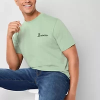 Buckhorn River Mens Crew Neck Short Sleeve Regular Fit Graphic T-Shirt