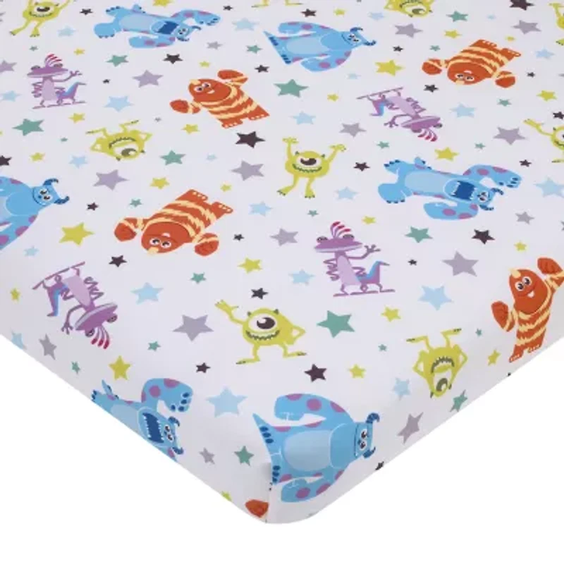 Monsters Inc Monsters University Crib Sheet