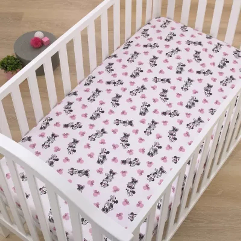 Disney Minnie Mouse Crib Sheet