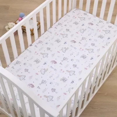 Disney Collection Alice in Wonderland Crib Sheet