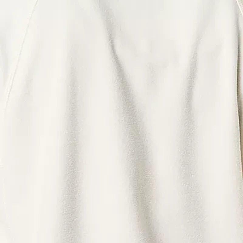 St. John's Bay Polar Fleece Womens Mock Neck Long Sleeve Sweatshirt