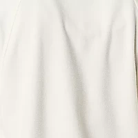 St. John's Bay Polar Fleece Womens Mock Neck Long Sleeve Sweatshirt