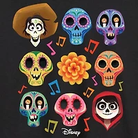 Mens Long Sleeve Coco Graphic T-Shirt