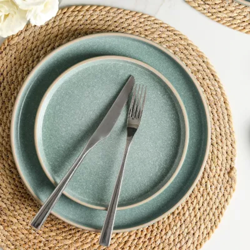 EARTH & CLAY Amber -pc. Stoneware Dinnerware Set