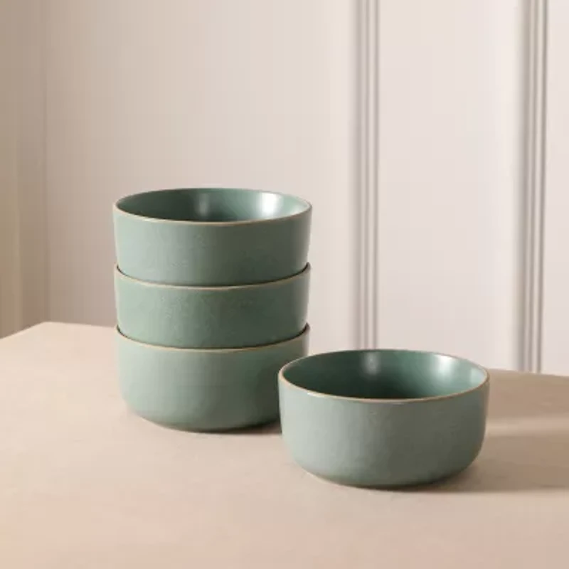 EARTH & CLAY Amber -pc. Stoneware Dinnerware Set