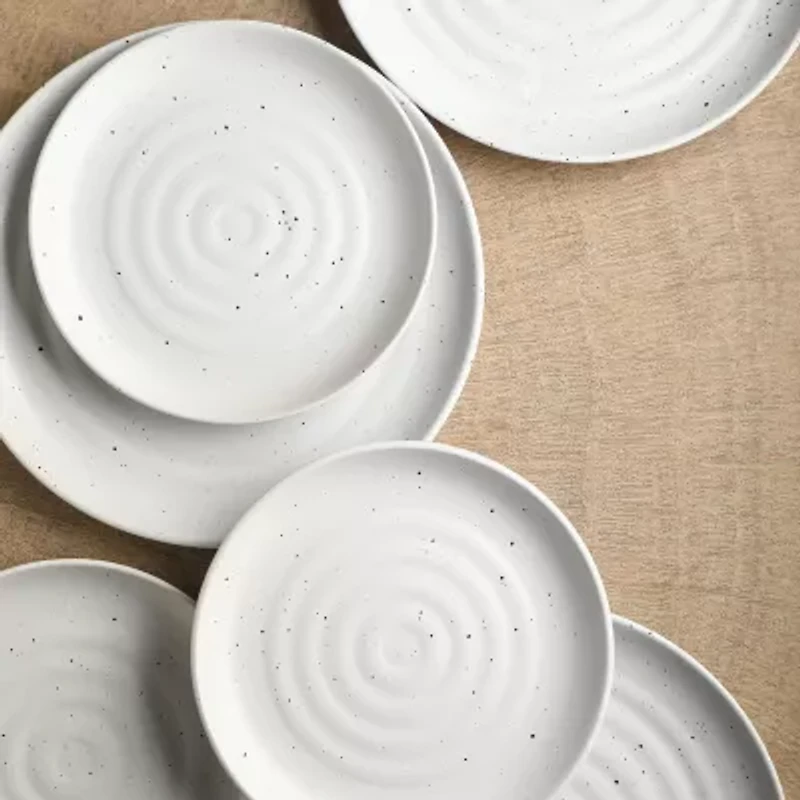 EARTH & CLAY Ion -pc. Stoneware Dinnerware Set