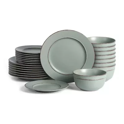 EARTH & CLAY Hazel -pc. Stoneware Dinnerware Set