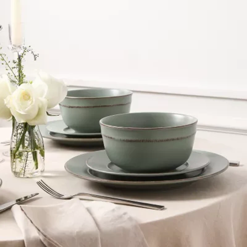 EARTH & CLAY Hazel -pc. Stoneware Dinnerware Set
