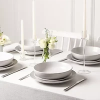 EARTH & CLAY Mia 24-pc. Stoneware Dinnerware Set