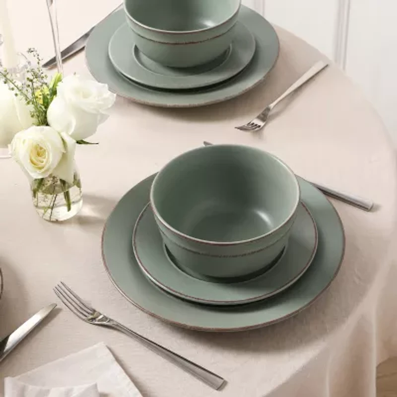 EARTH & CLAY Hazel -pc. Stoneware Dinnerware Set
