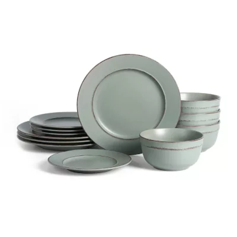 EARTH & CLAY Hazel -pc. Stoneware Dinnerware Set