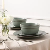 EARTH & CLAY Hazel -pc. Stoneware Dinnerware Set