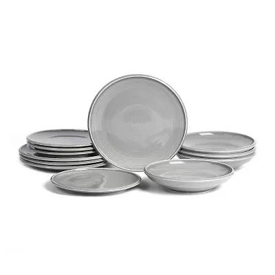 EARTH & CLAY Harmony 12-pc. Stoneware Dinnerware Set