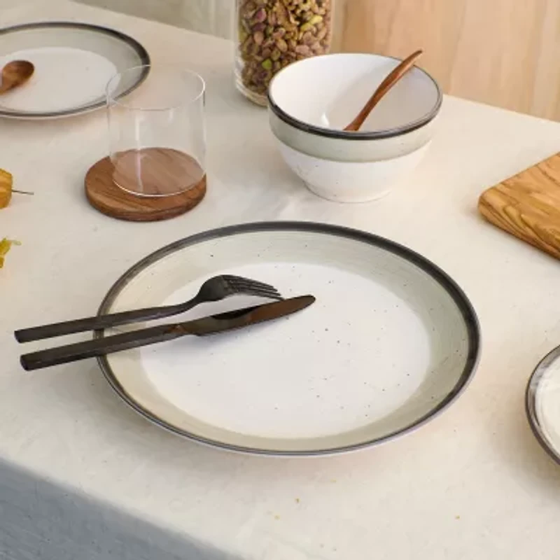 EARTH & CLAY Harlow 12-pc. Earthenware Dinnerware Set