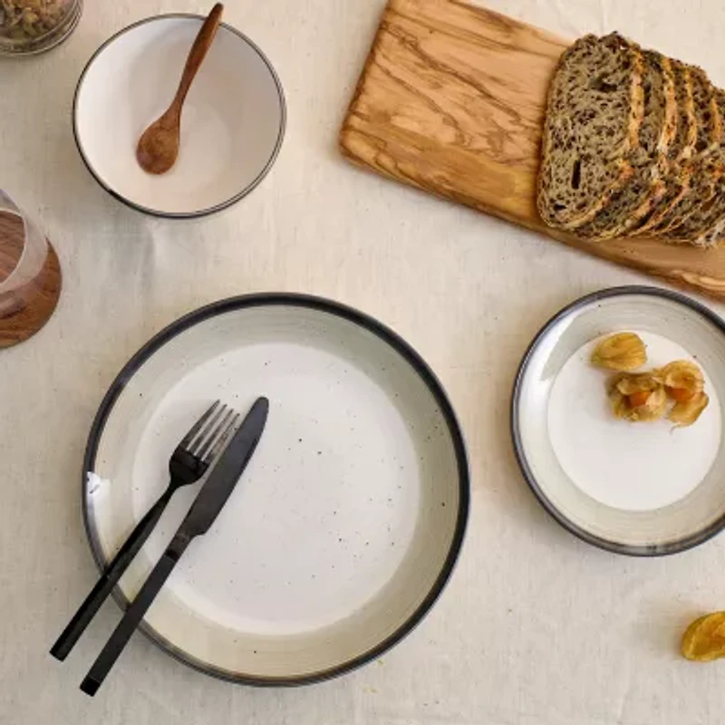 EARTH & CLAY Harlow 12-pc. Earthenware Dinnerware Set