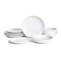 EARTH & CLAY Mia 4-pc. Stoneware Dinnerware Set