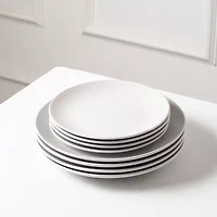 EARTH & CLAY Mia 4-pc. Stoneware Dinnerware Set