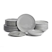 EARTH & CLAY Harmony -pc. Stoneware Dinnerware Set