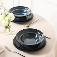 EARTH & CLAY Celeste 12-pc. Stoneware Dinnerware Set