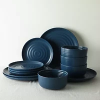 EARTH & CLAY Ion 4-pc. Stoneware Dinnerware Set