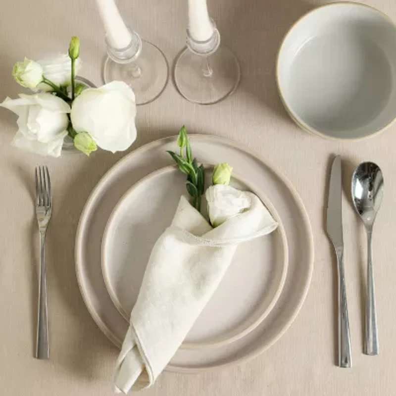 EARTH & CLAY Amber 12-pc. Stoneware Dinnerware Set