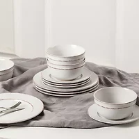 EARTH & CLAY Hazel 8-pc. Stoneware Dinnerware Set