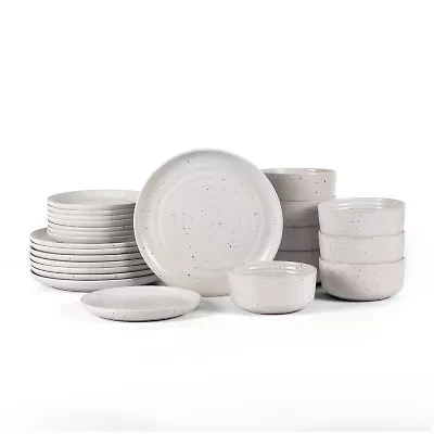 EARTH & CLAY Ion -pc. Stoneware Dinnerware Set