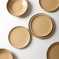 EARTH & CLAY Harmony 4-pc. Stoneware Dinnerware Set