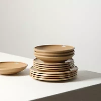 EARTH & CLAY Harmony 4-pc. Stoneware Dinnerware Set