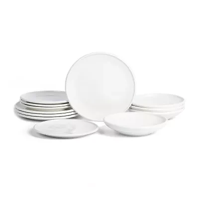 EARTH & CLAY Harmony 12-pc. Stoneware Dinnerware Set
