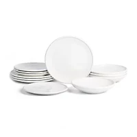 EARTH & CLAY Harmony 12-pc. Stoneware Dinnerware Set