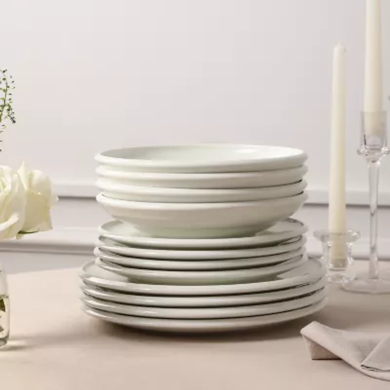EARTH & CLAY Harmony 12-pc. Stoneware Dinnerware Set