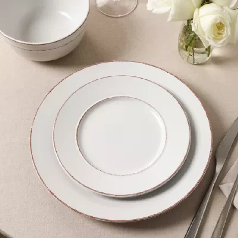 EARTH & CLAY Hazel 4-pc. Stoneware Dinnerware Set