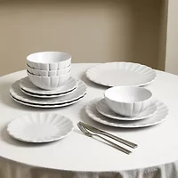 EARTH & CLAY Phoenix 24-pc. Stoneware Dinnerware Set