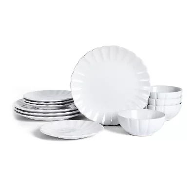 EARTH & CLAY Phoenix 24-pc. Stoneware Dinnerware Set