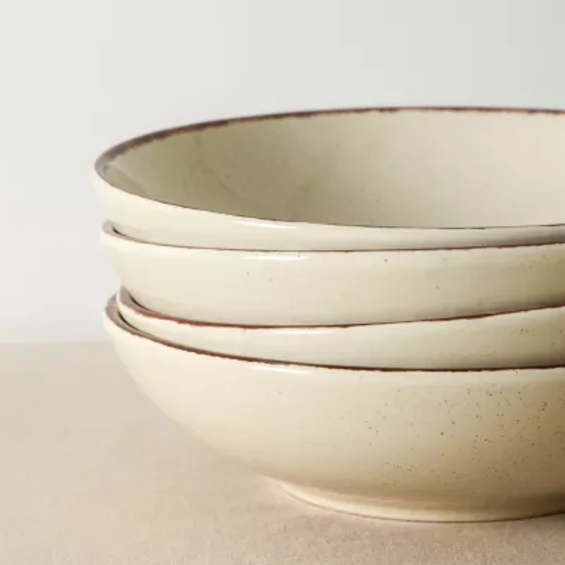 EARTH & CLAY Heath 12-pc. Stoneware Dinnerware Set