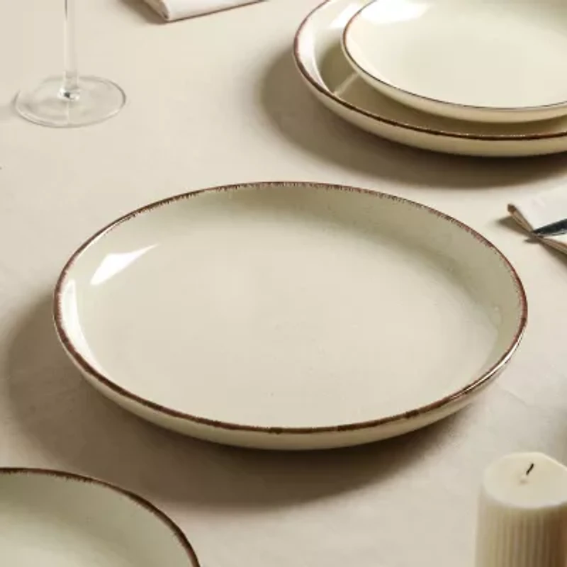 EARTH & CLAY Heath 12-pc. Stoneware Dinnerware Set