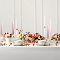 Christian Siriano New York Zinnia 24-pc. Porcelain Dinnerware Set